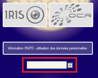 Saisie des codes d'activation